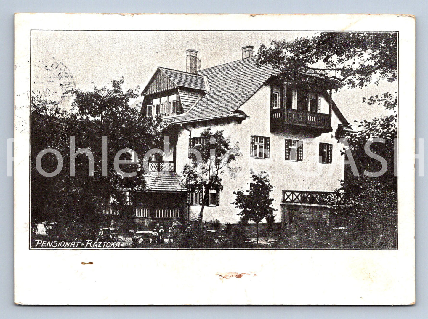 Pohlednice PENSIONÁT - RÁZTOKA (X24714)