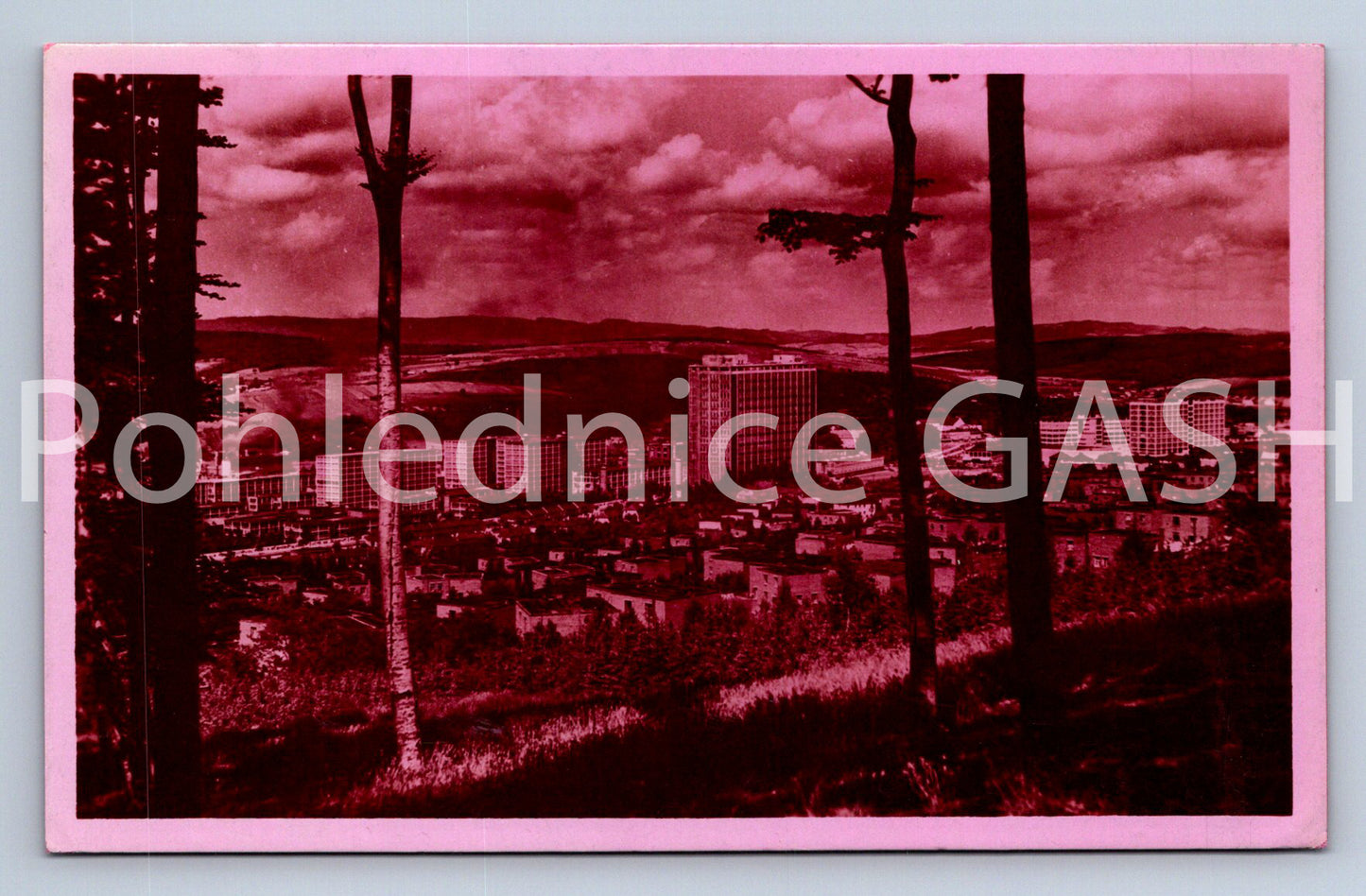 Pohlednice ZLÍN protektorát razítko (X24717)