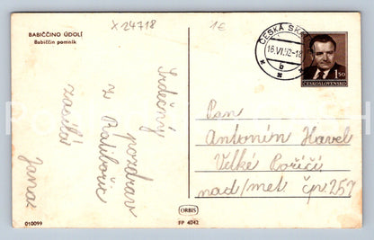 Pohlednice BABIČČINO ÚDOLÍ (X24718)