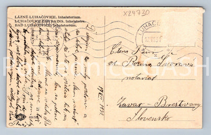 Pohlednice LÁZNĚ LUHAČOVICE (X24730)