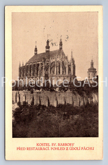 Pohlednice KOSTEL SV. BARBORY (X24735)
