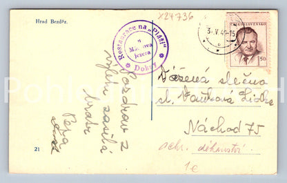 Pohlednice HRAD BEZDĚZ (X24736)