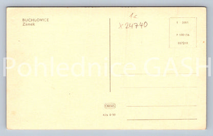 Pohlednice BUCHLOVICE - ZÁMEK (X24740)