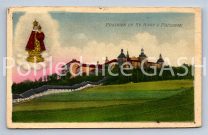 Pohlednice POZDRAV ZE SV. HORY U PŘÍBRAMI (X24741)
