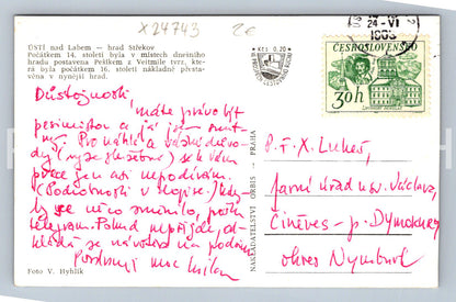 Pohlednice ÚSTÍ NAD LABEM (X24743)