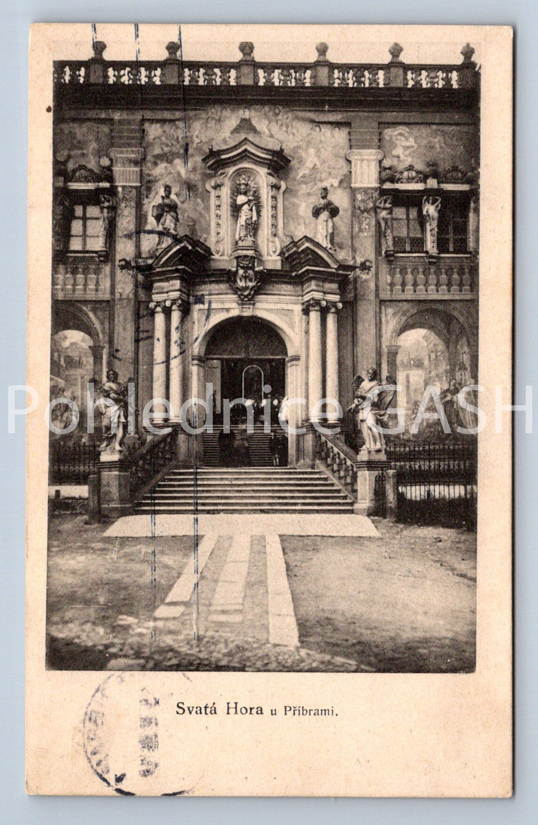 Pohlednice POZDRAV ZE SV. HORY U PŘÍBRAMI (X24744)