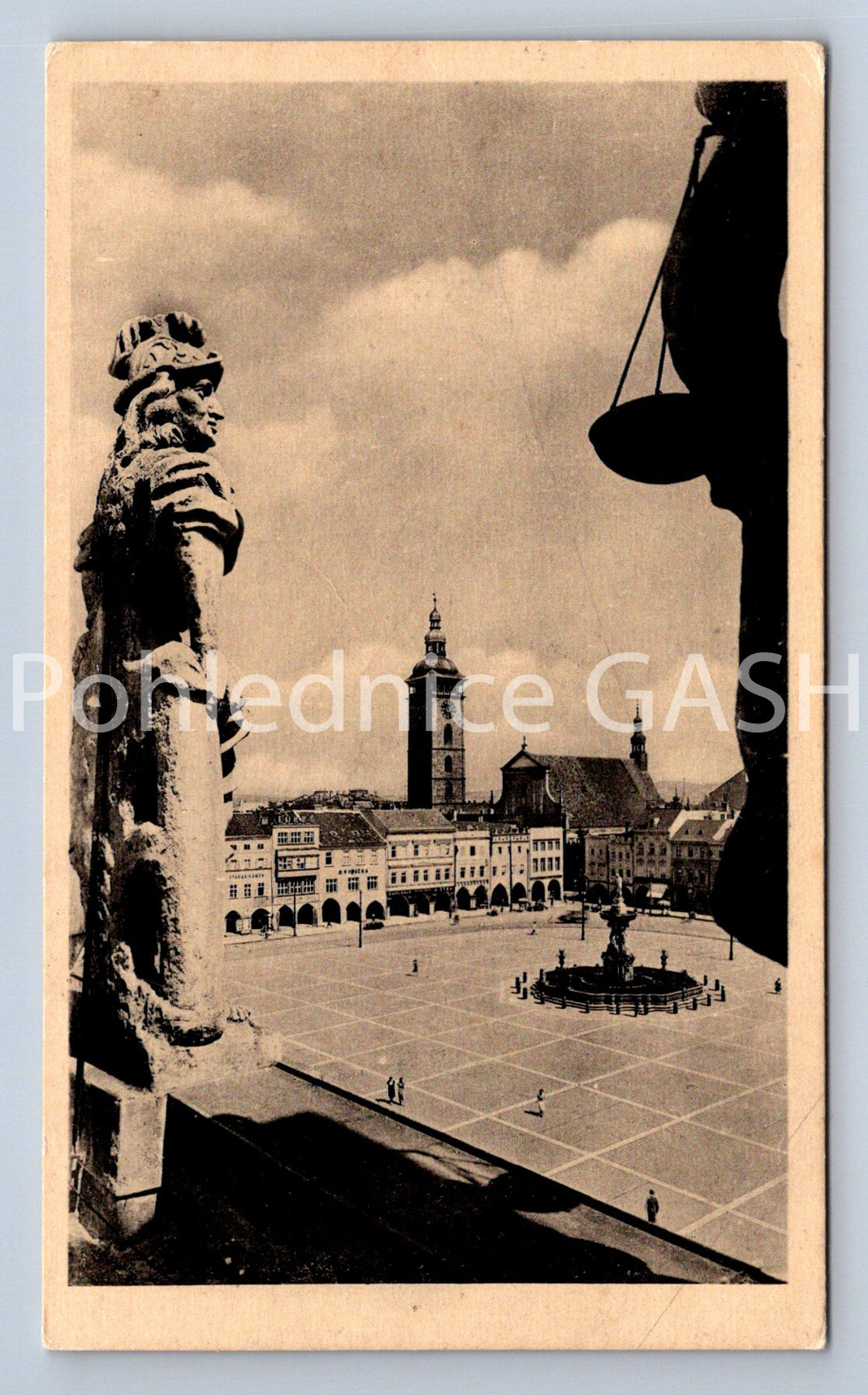 Pohlednice ČESKÉ BUDĚJOVICE (X24766)