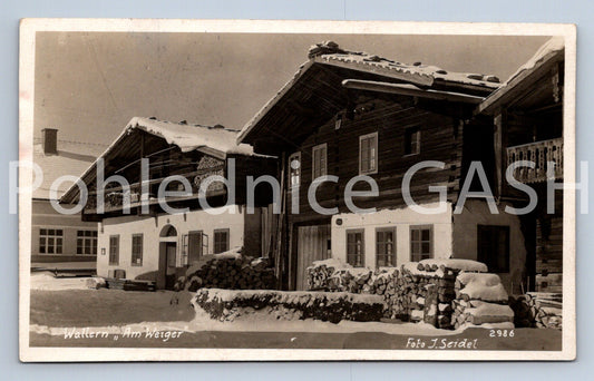 Postcard WALLERN - AM WEIGER (X24782)
