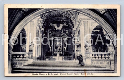 Pohlednice SVATÁ HORA U PŘÍBRAMI (X24795)