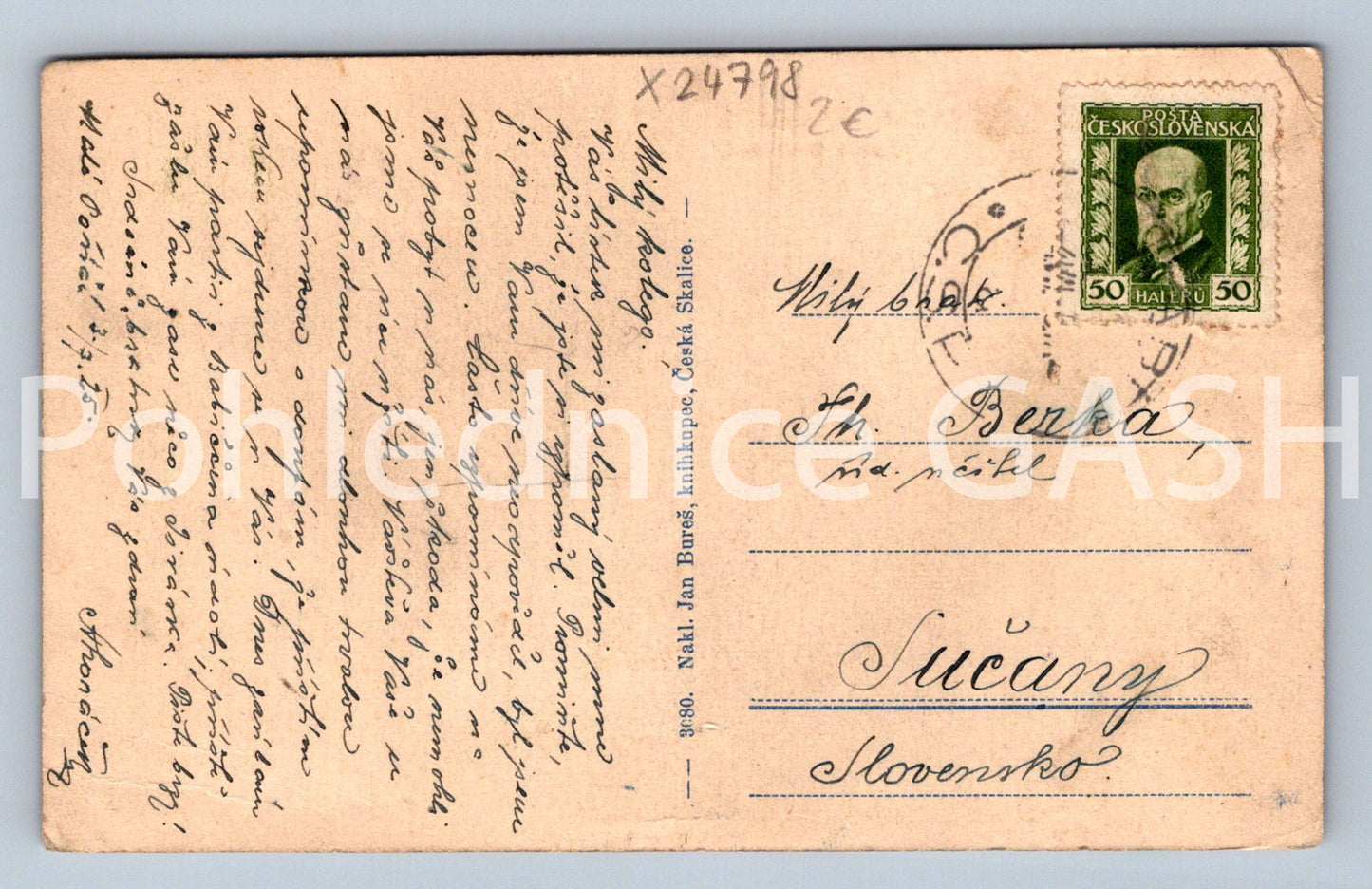 Pohlednice BABIČČINO ÚDOLÍ (X24798)