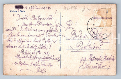 Pohlednice CHÝNOV (X24806)