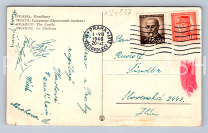 Postcard PRAGUE (X24817)