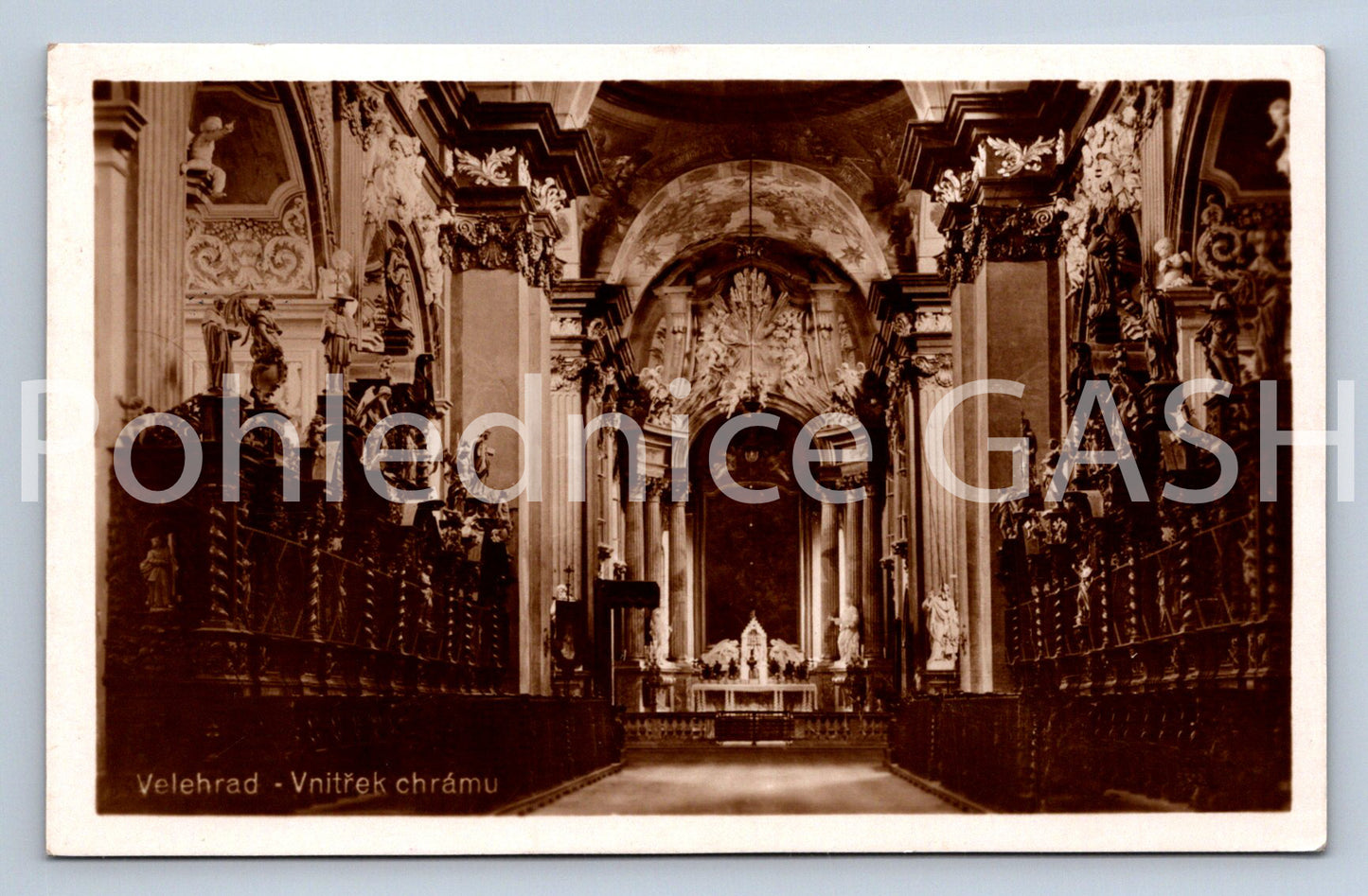 Postcard VELEHRAD (X24818)