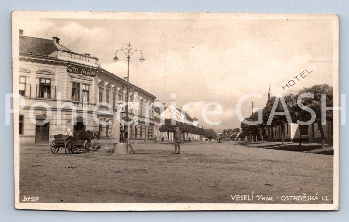 Postcard VESELÍ NAD MORAVOU (X24826)