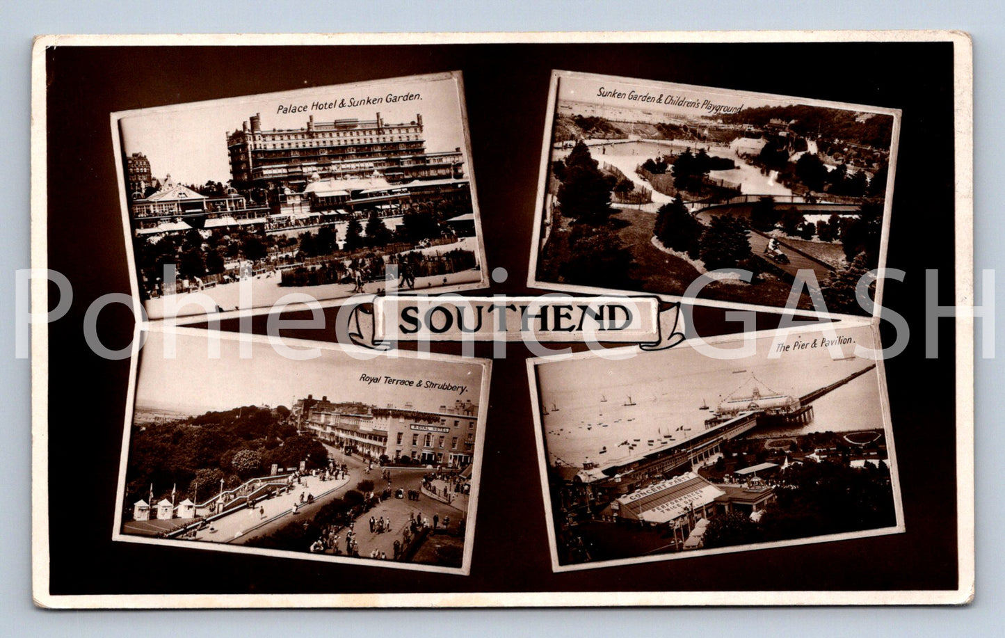 Postcard SOUTHEND - COLLAGE (X24827)
