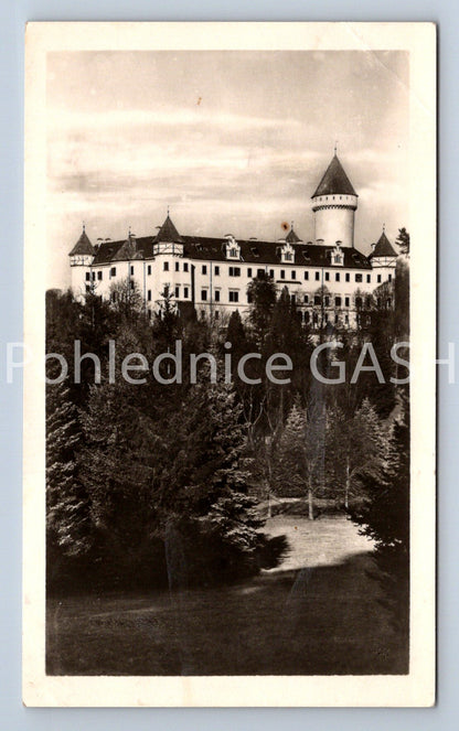 Postcard KONOPIŠTE CASTLE (X24828)