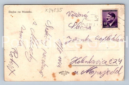 Pohlednice STOJKA NA MACOŠE (X24835)
