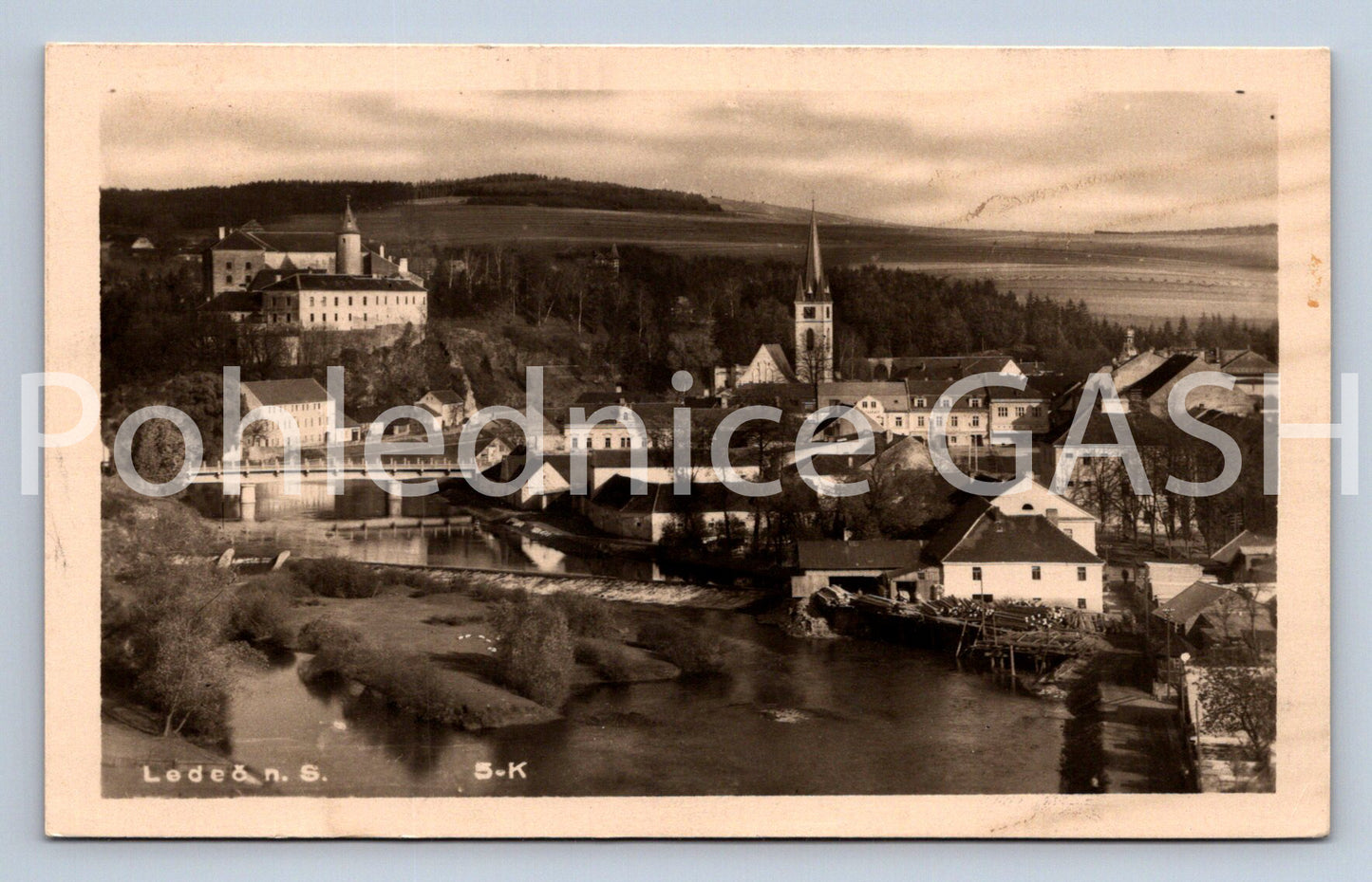 Pohlednice LEDEČ NAD SÁZAVOU (X24844)