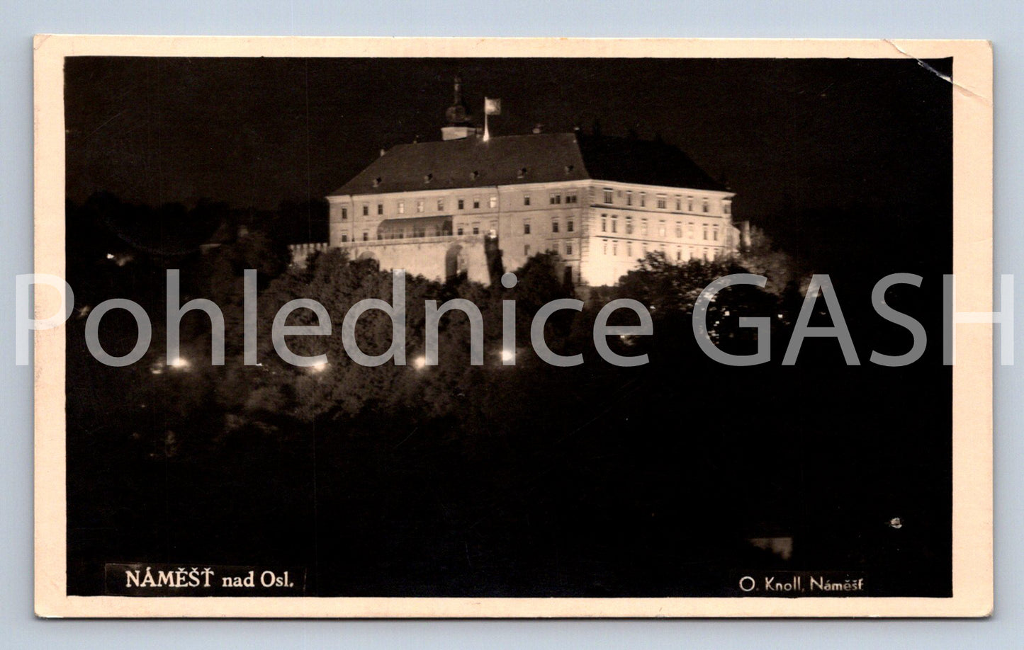 Pohlednice NÁMĚSŤ NAD OSL. (X24845)