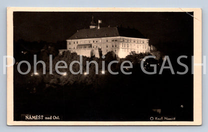 Pohlednice NÁMĚSŤ NAD OSL. (X24845)