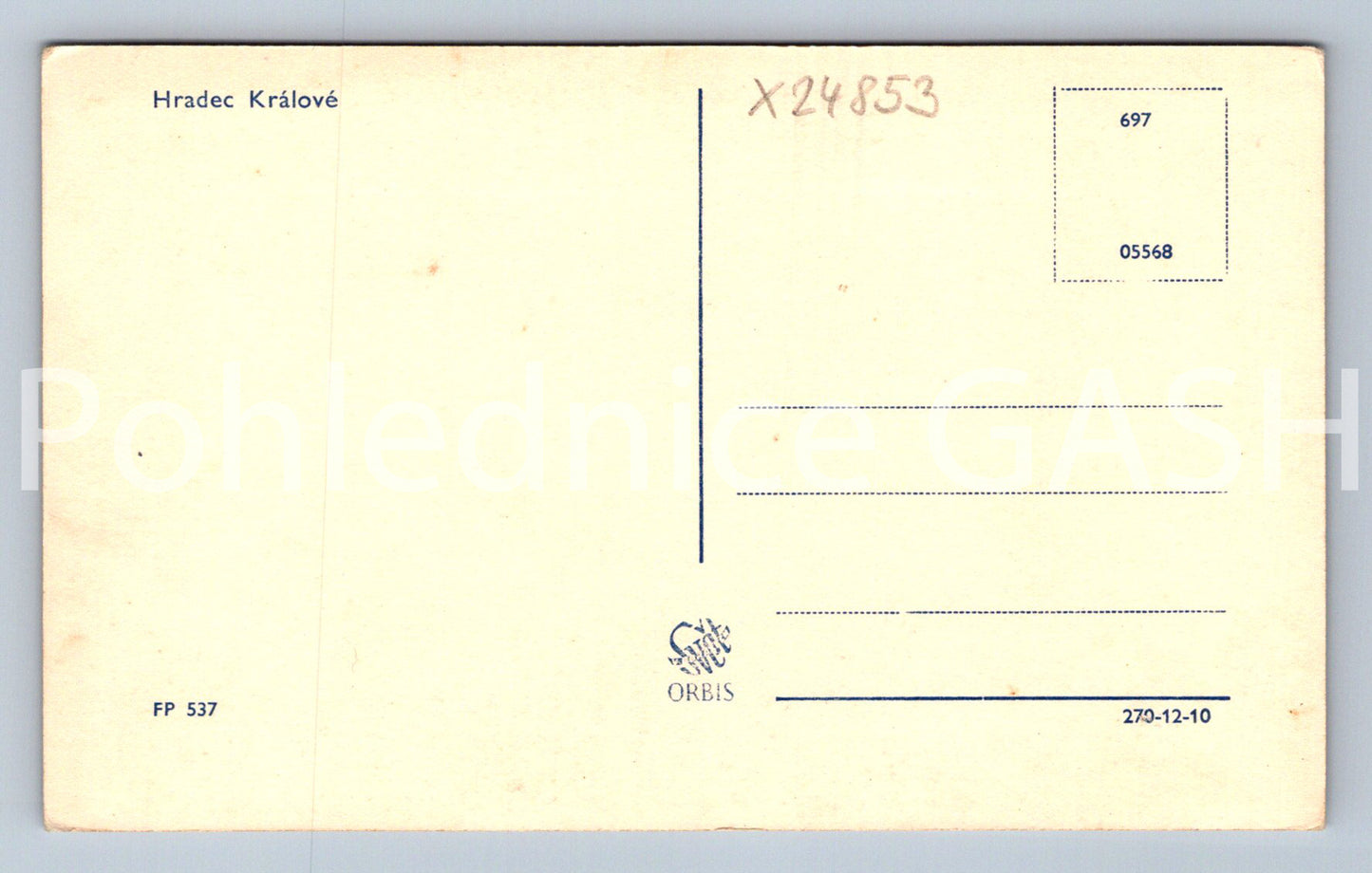 Pohlednice HRADEC KRÁLOVÉ (X24853)