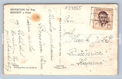 Pohlednice BENEŠOV U PRAHY (X24855)