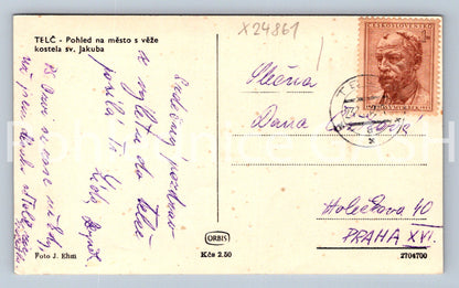 Pohlednice TELČ (X24861)