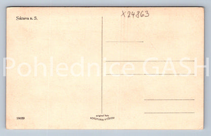 Pohlednice SÁZAVA N. S. (X24863)