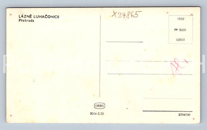 Pohlednice PŘEHRADA LUHAČOVICE (X24865)