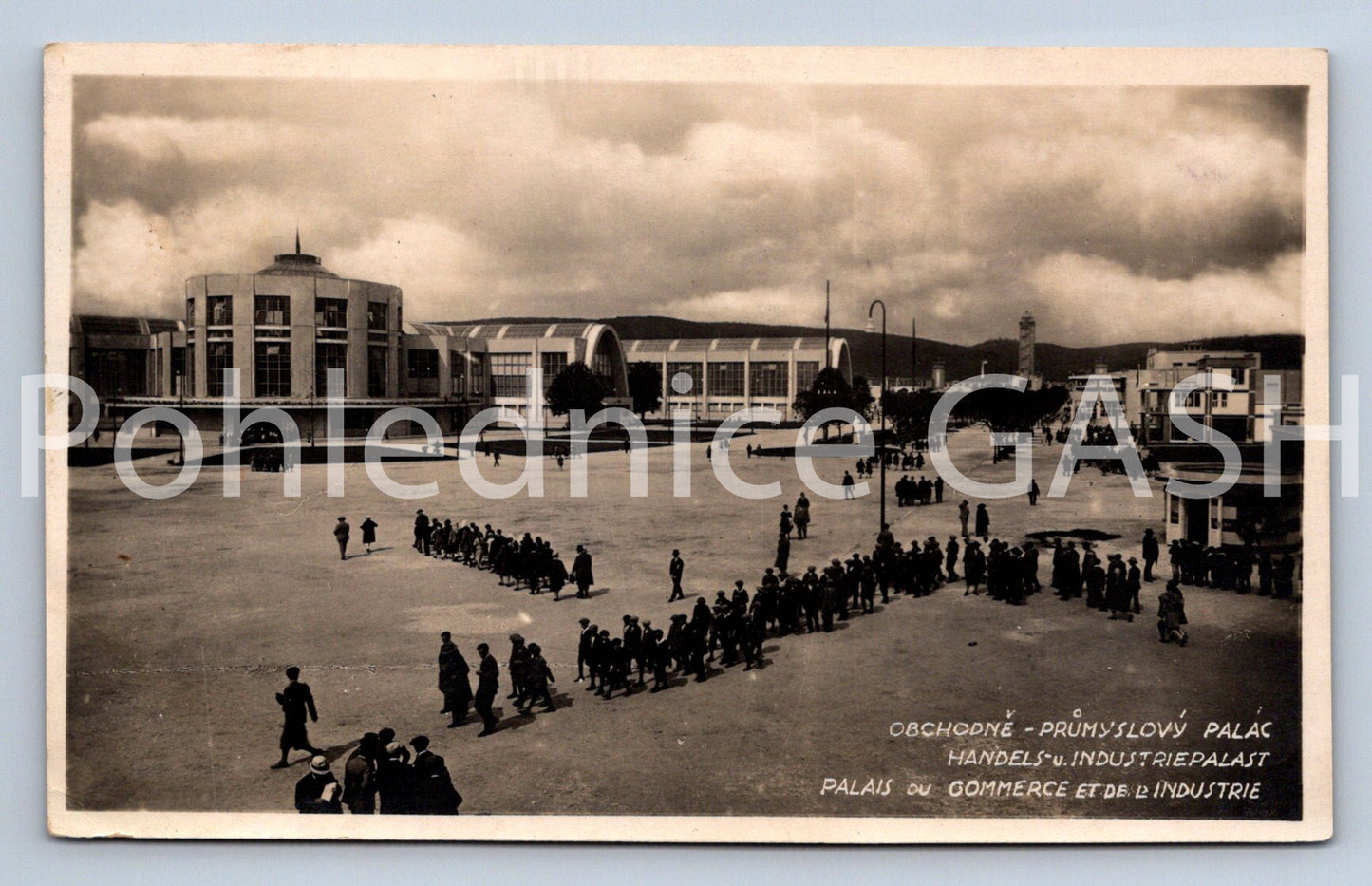Pohlednice OBCHODNĚ PRŮMYSLOVÝ PALÁC BRNO (X24867)