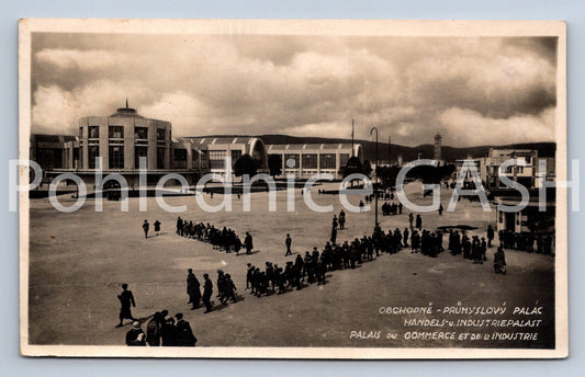 Pohlednice OBCHODNĚ PRŮMYSLOVÝ PALÁC BRNO (X24867)