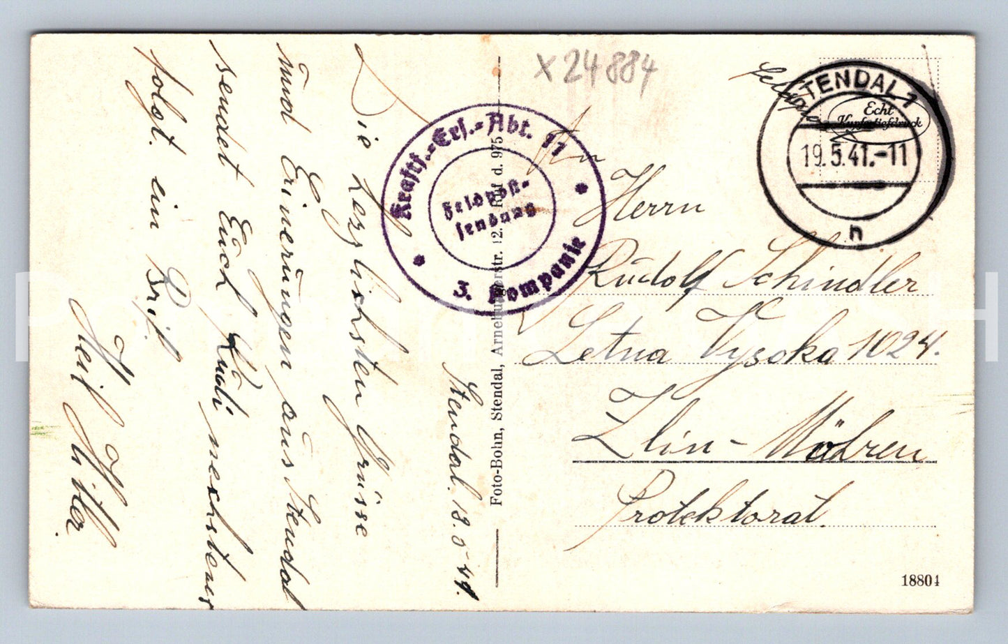 Pohlednice STENDAL (X24884)