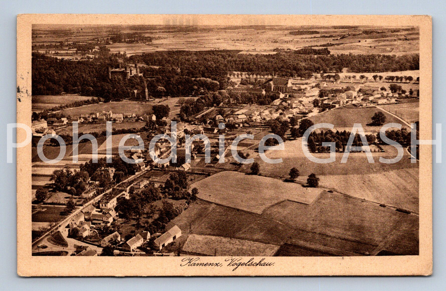 Pohlednice KAMENZ VOGELSCHAU (X24910)