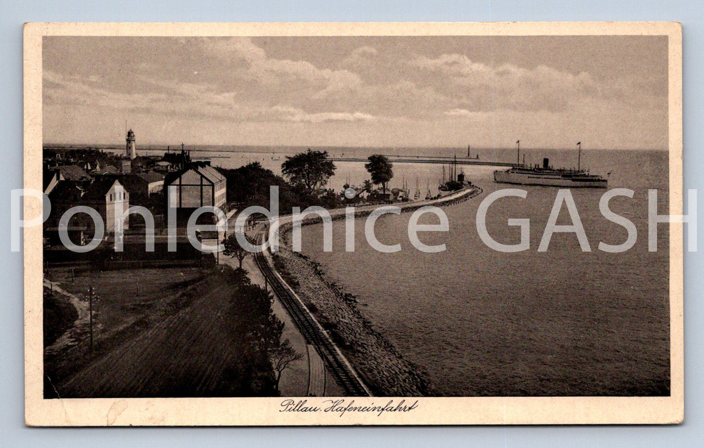 Pohlednice PILLAU HAFENEINFAHRT (X24914)