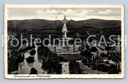 Pohlednice LESAMITANSICHT VON WILHELMSHÖHE (X24926)