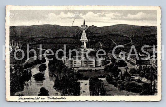 Pohlednice LESAMITANSICHT VON WILHELMSHÖHE (X24926)