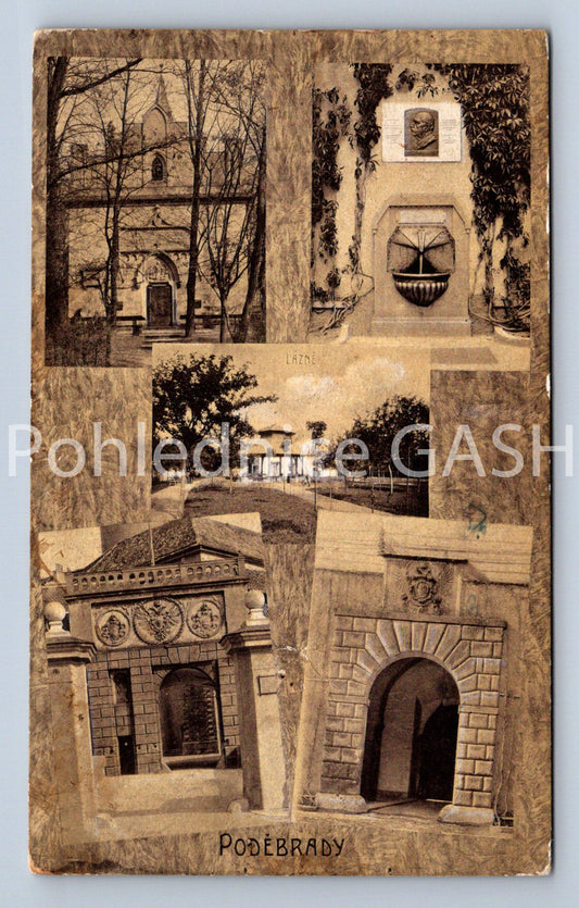 Pohlednice PODĚBRADY (X24934)