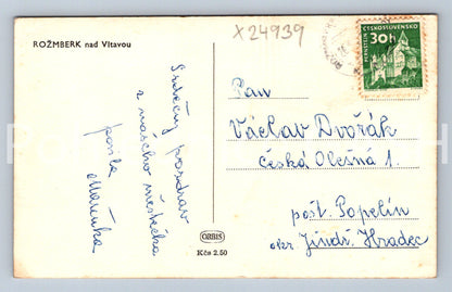 Pohlednice ROŽMBERK NAD VLTAVOU (X24939)