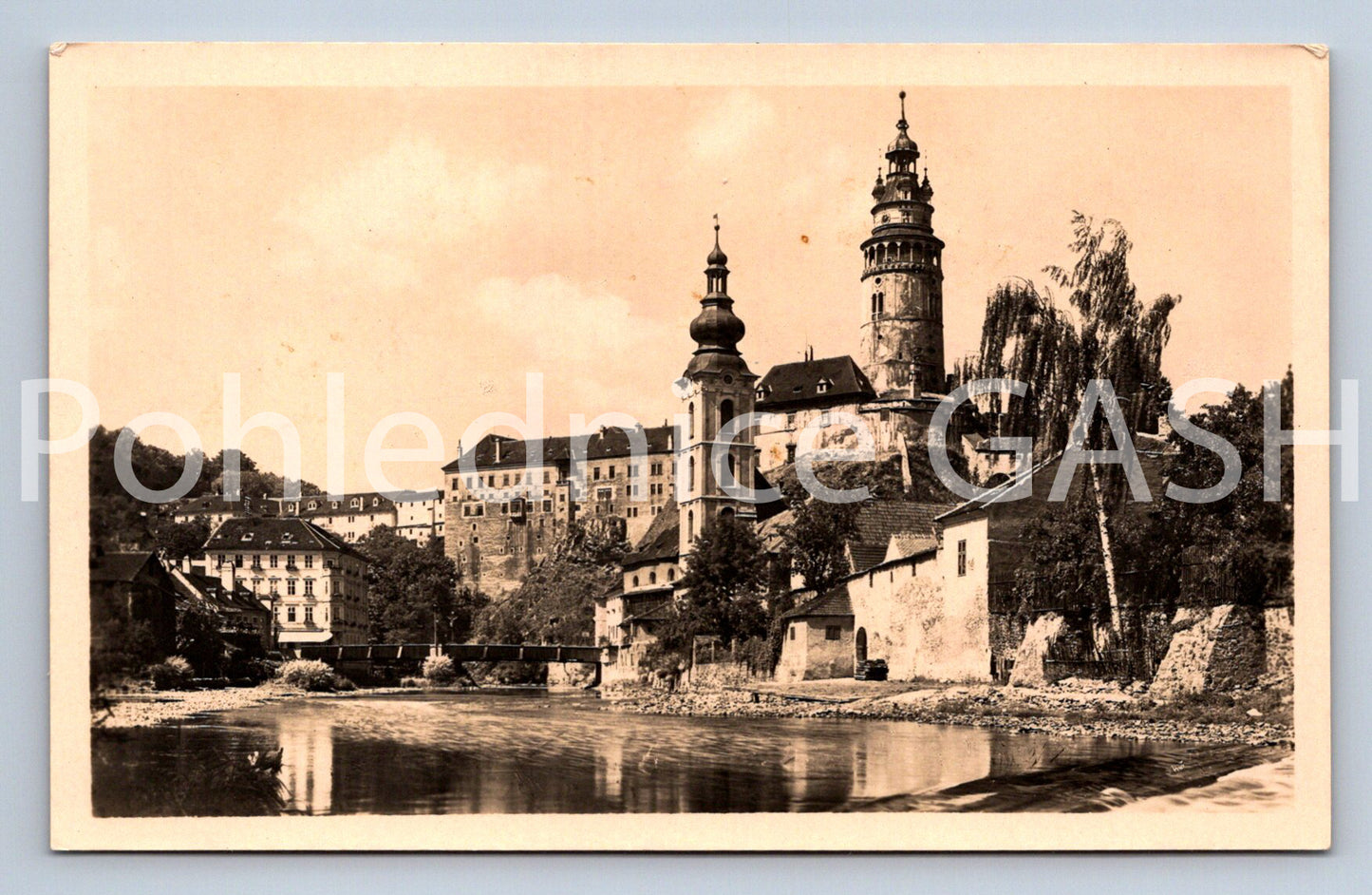 Pohlednice ZÁMEK ČESKÝ KRUMLOV (X24953)