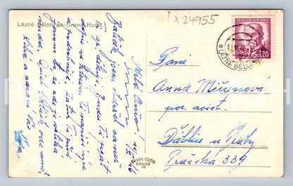 Pohlednice LÁZNĚ DĚLOHRAD - GRAND HOTEL (X24955)