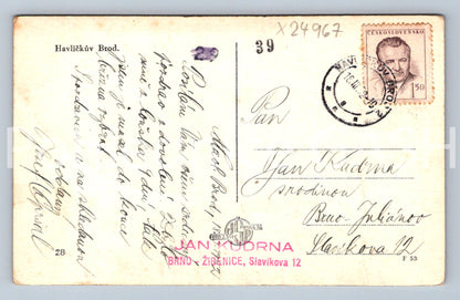 Pohlednice HAVLÍČKŮV BROD (X24967)