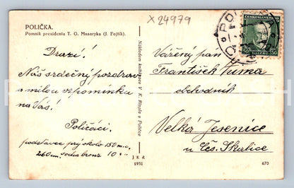 Pohlednice POLIČKA (X24979)