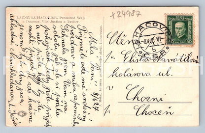 Pohlednice LÁZNĚ LUHAČOVICE (X24987)