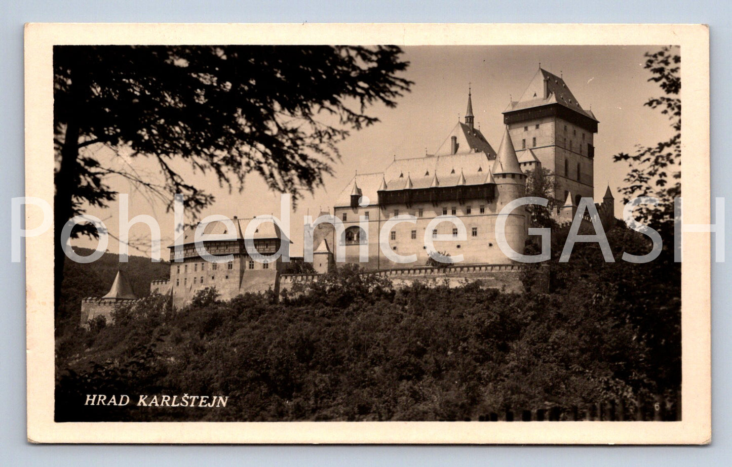 Pohlednice HRAD KARLŠTEJN (X24992)