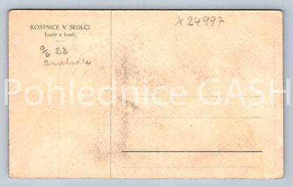 Pohlednice KOSTNICE V SEDLCI (X24997)