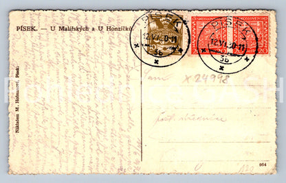 Pohlednice PÍSEK (X24998)