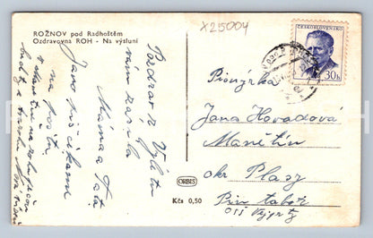 Pohlednice ROŽNOV POD RADHOŠTĚM (X25004)