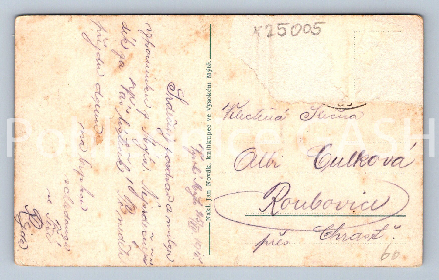 Pohlednice VYSOKÉ MÍTO (X25005)