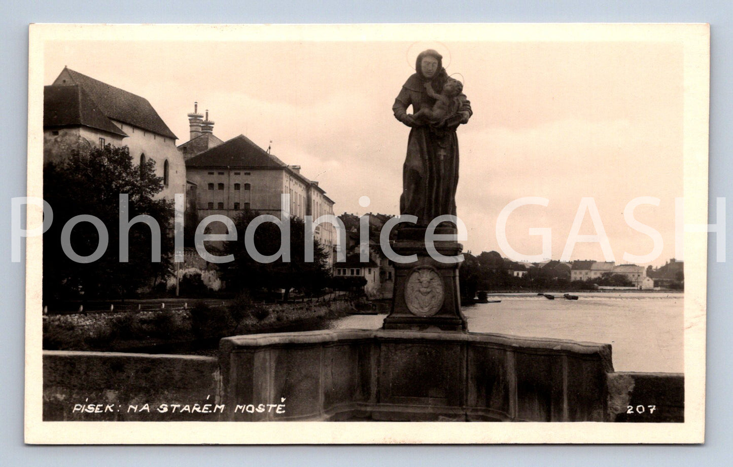 Pohlednice PÍSEK (X25006)