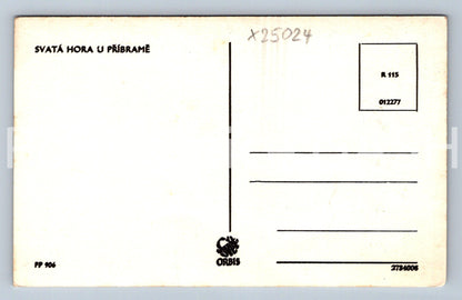 Pohlednice SVATÁ HORA U PŘÍBRAMI (X25024)